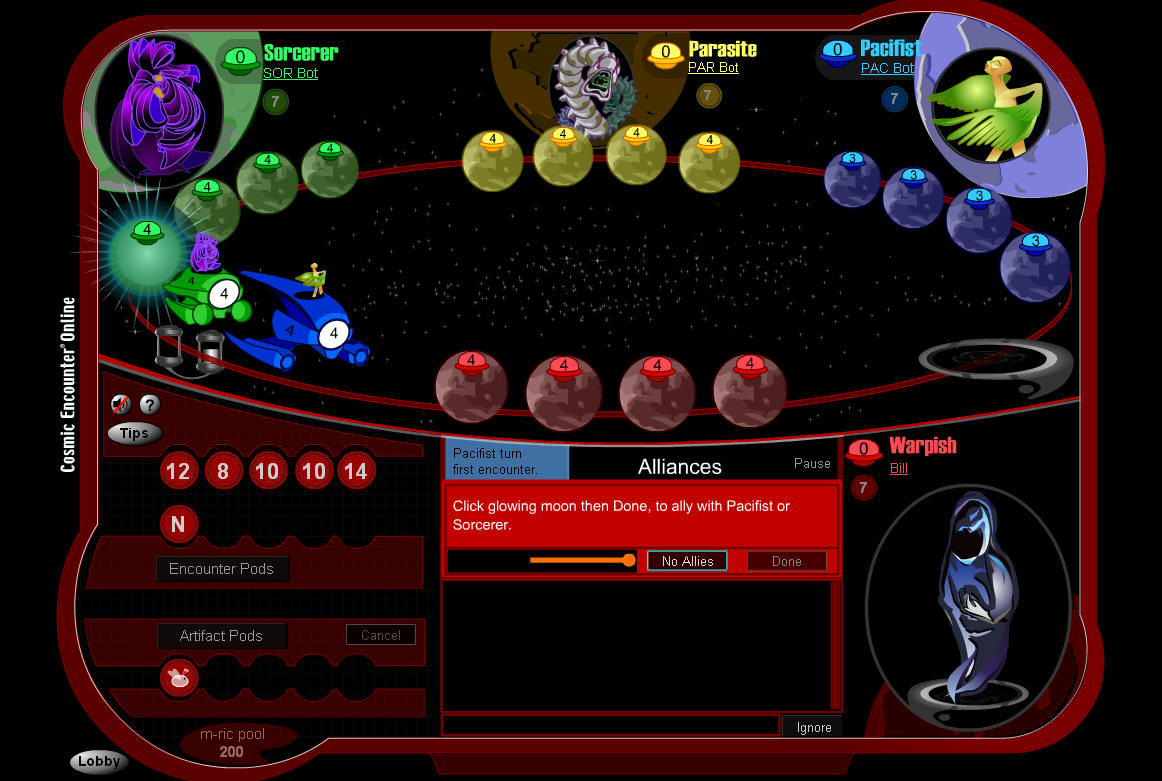 Cosmic Encounter Online
